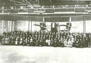 FWW aircraft factory workers